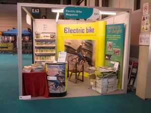 Photo of ElectricBike stand at the 2012 Cycle Show