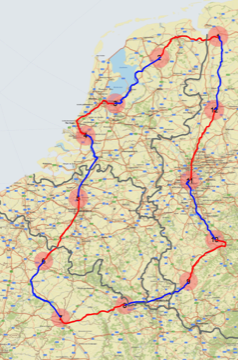 EuroTour Plan B Draft Map